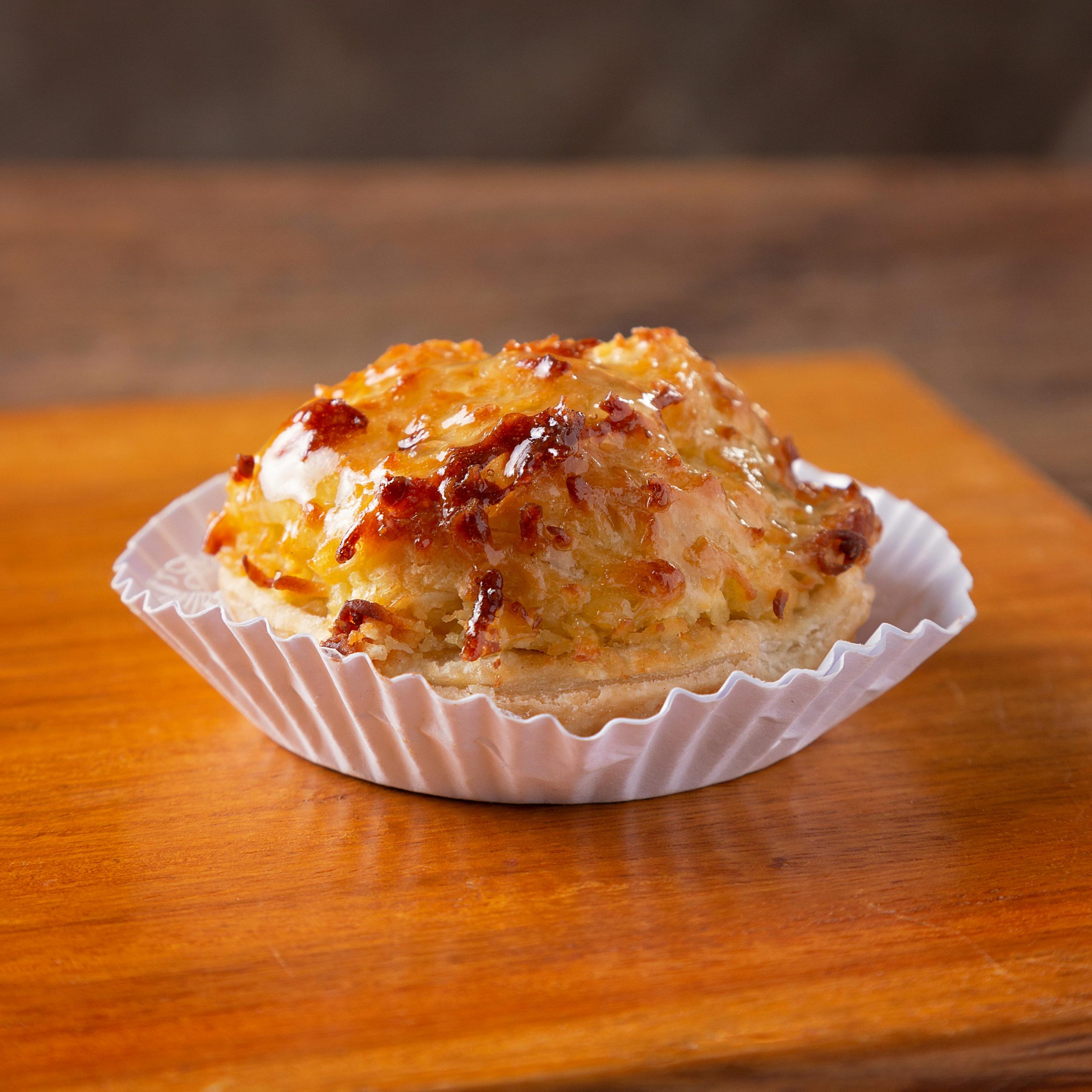 Close-up of Baked Pastry